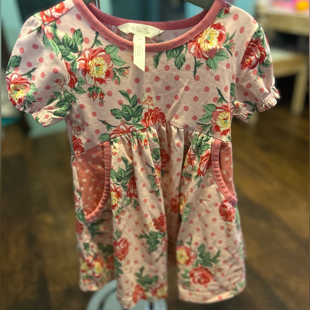 Matilda Jane Pink Floral Dress